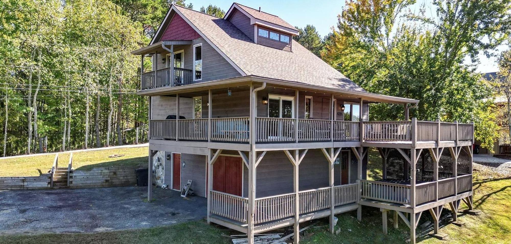 Birds Eye Cabin - Sunset & Starry Retreat Pet Friendly W Private Hottub, Fire Pit And Game Room 엘리제이 외부 사진